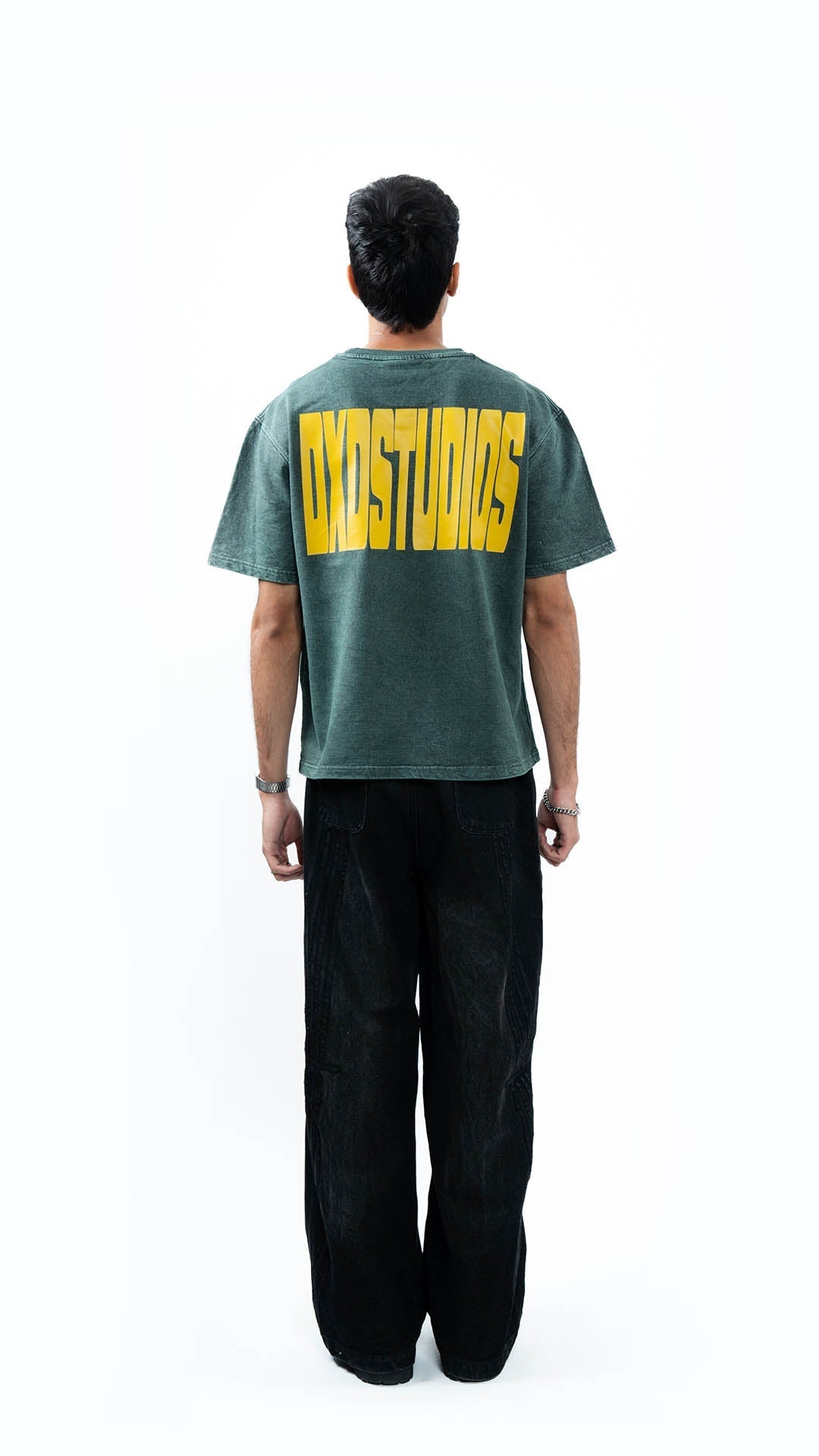 5 STAR GREEN HERITAGE WASH T SHIRT - dxdstudios