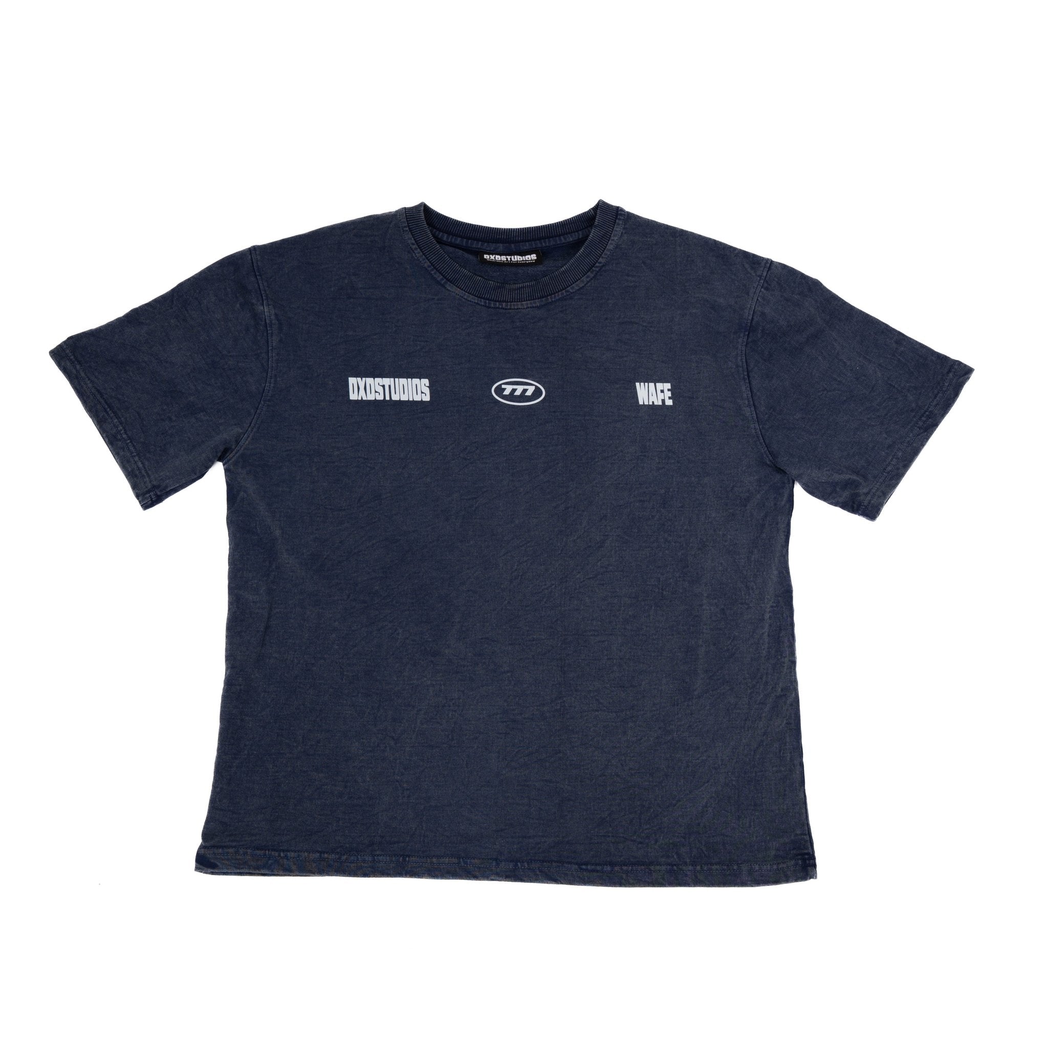 777 WASHED NAVY T - SHIRT - dxdstudios