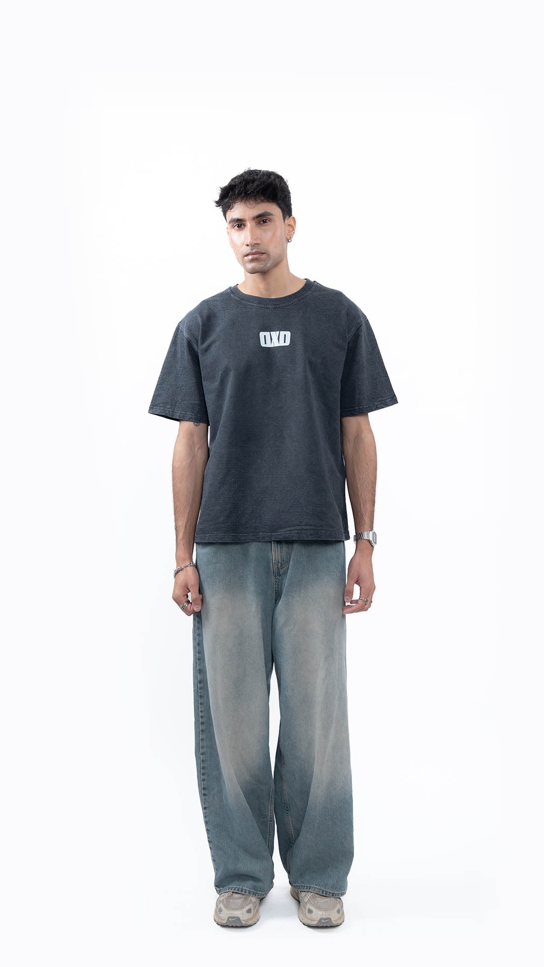 CORE IDENTITY BLACK WASH T-SHIRT
