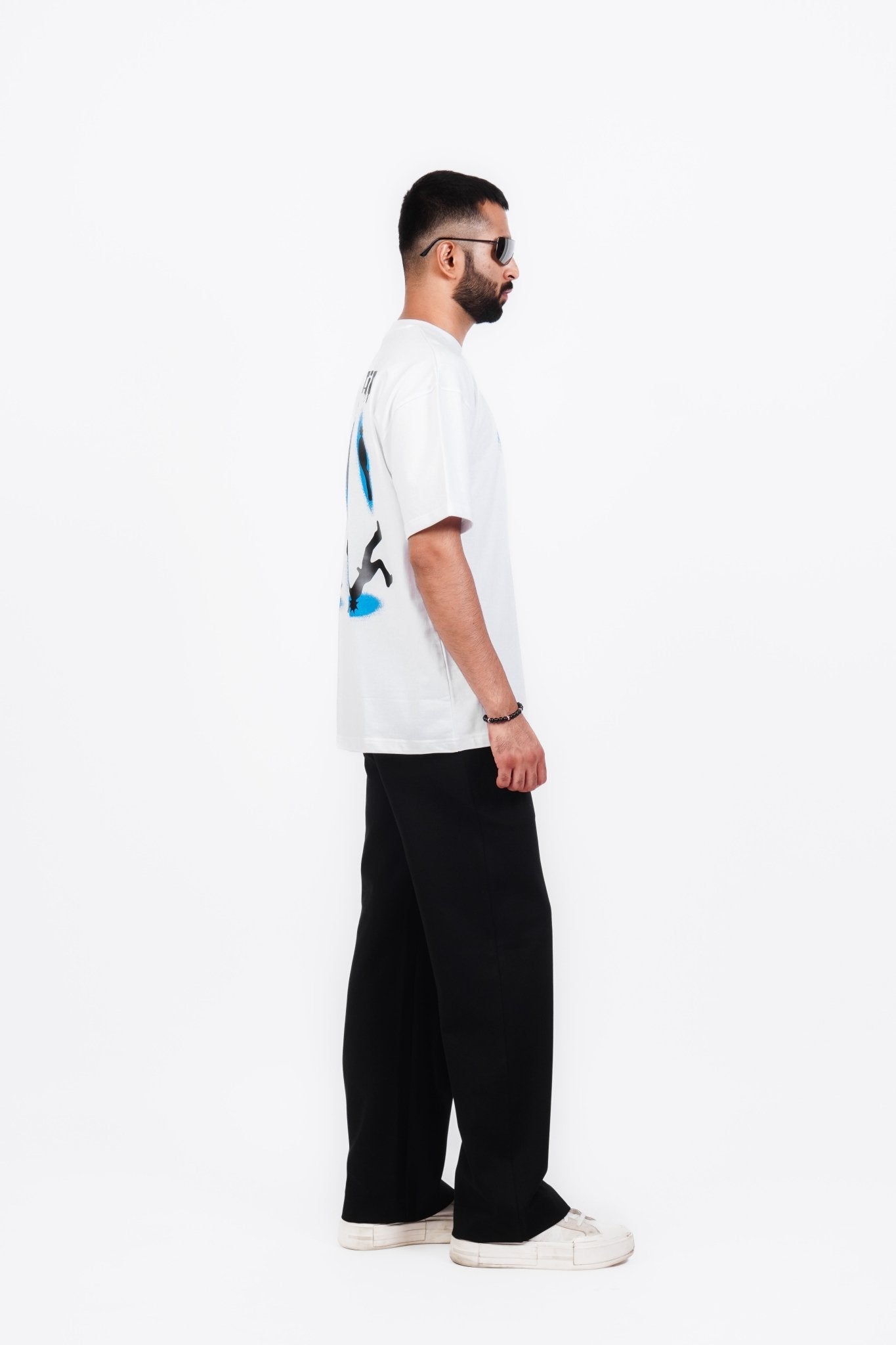 BLACK DRAPE PANTS - dxdstudios