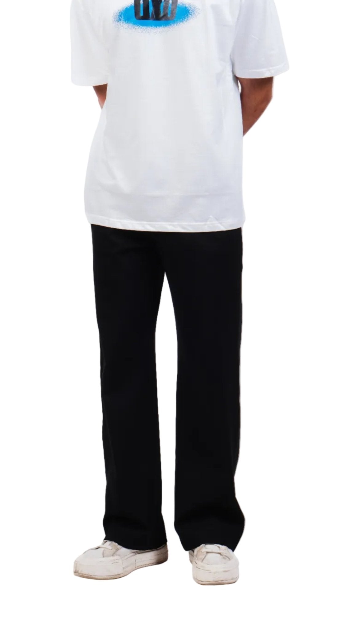 BLACK DRAPE PANTS - dxdstudios