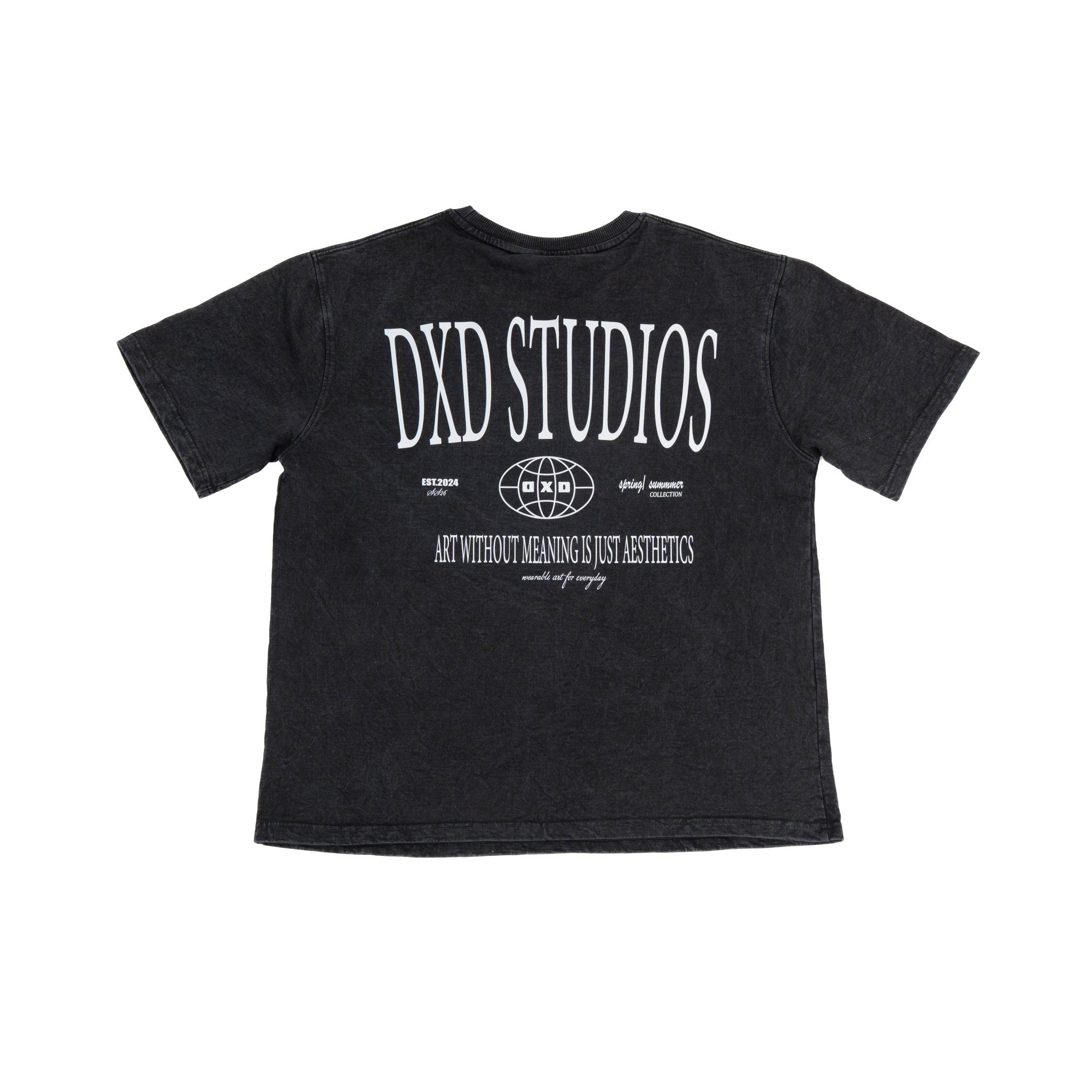 CORE IDENTITY BLACK WASH T - SHIRT - dxdstudios