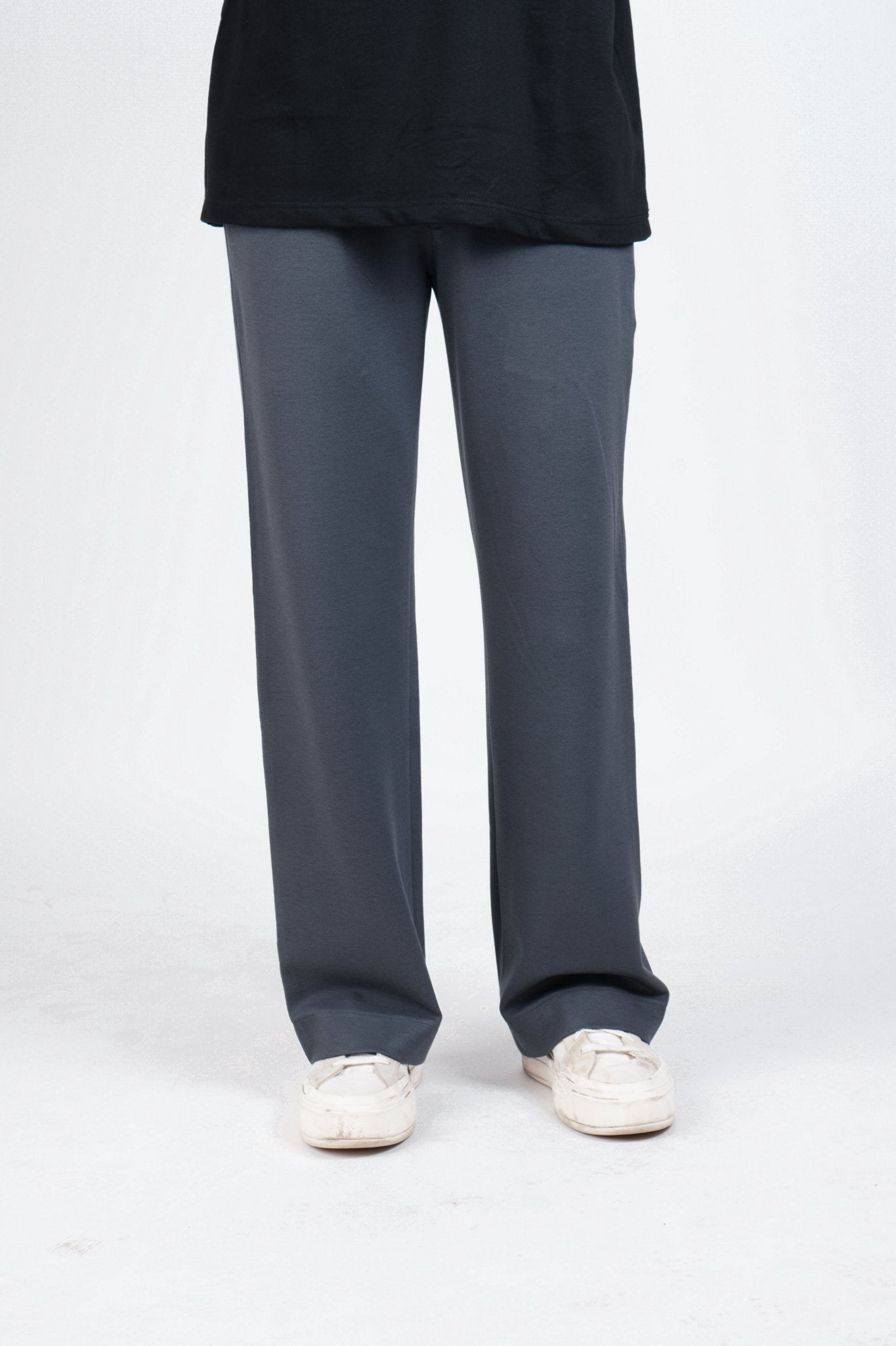 GREY DRAPE PANTS - dxdstudios