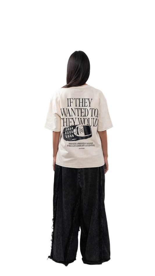 LESSON NOT SENTENCE SAND WASH T - SHIRT - dxdstudios