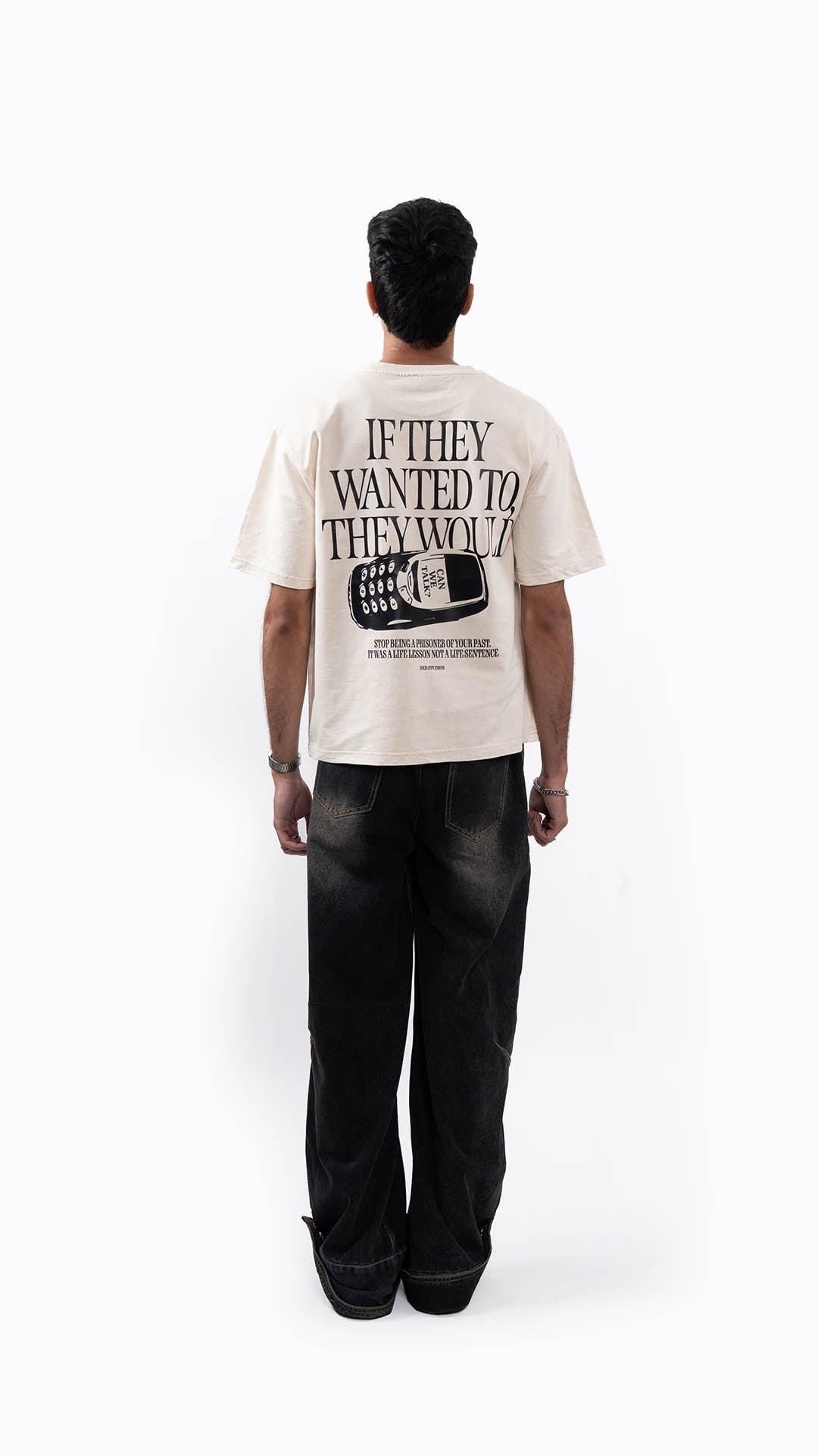 LESSON NOT SENTENCE SAND WASH T - SHIRT - dxdstudios