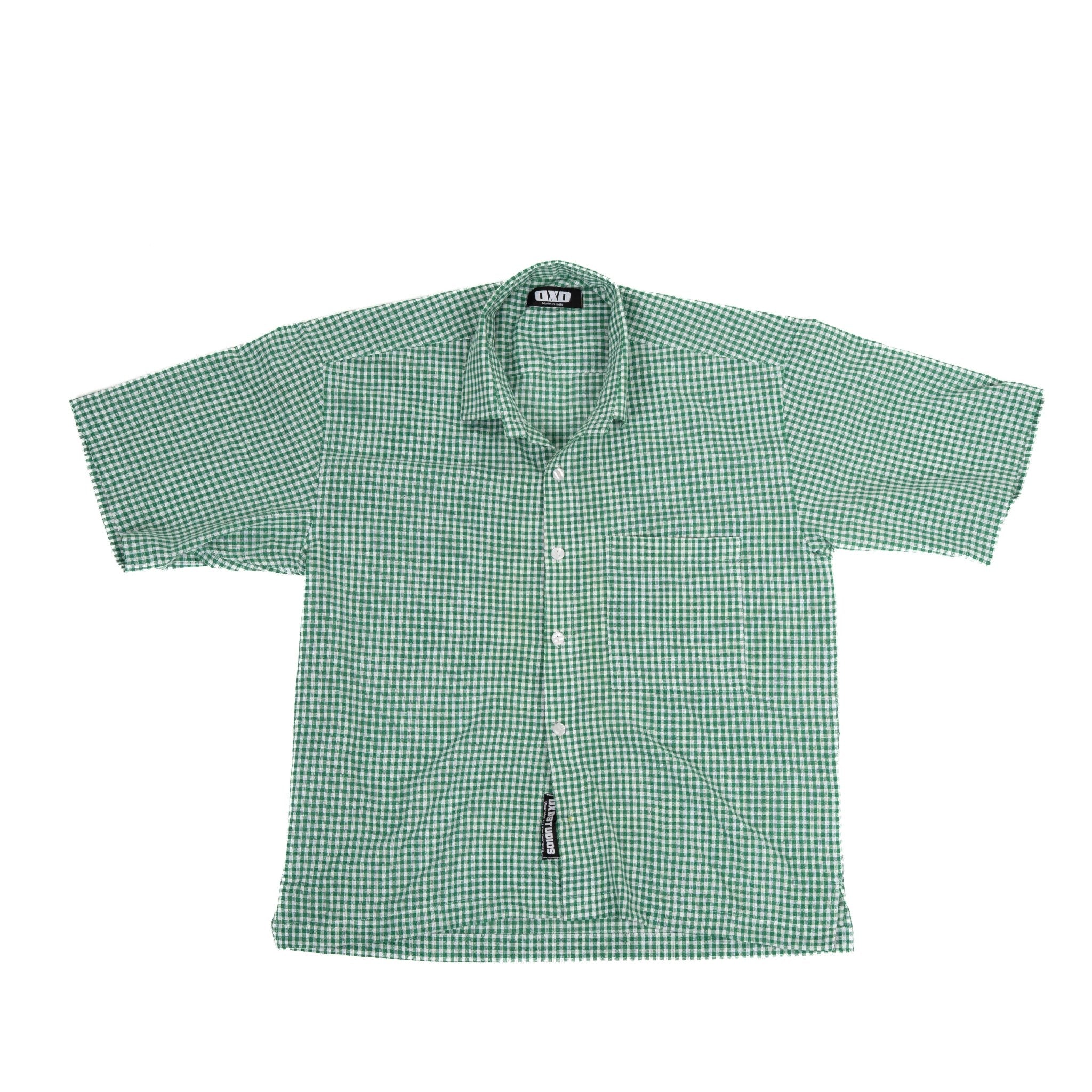 MINT CHECK SHIRT - dxdstudios