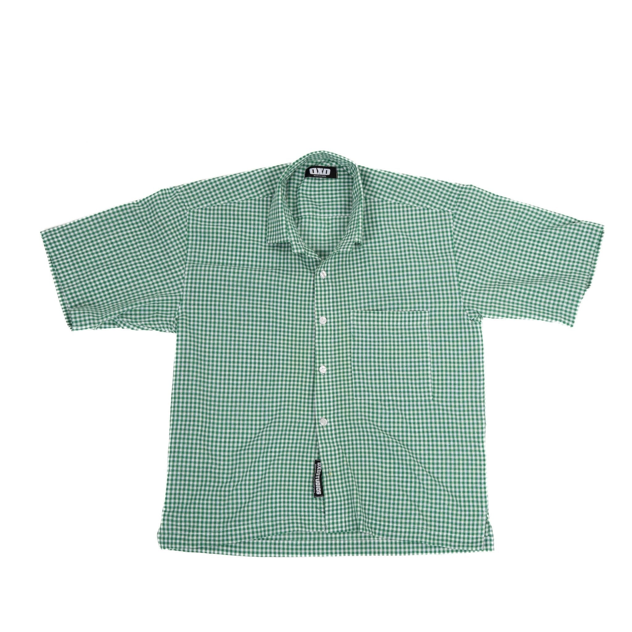 MINT CHECK SHIRT - dxdstudios