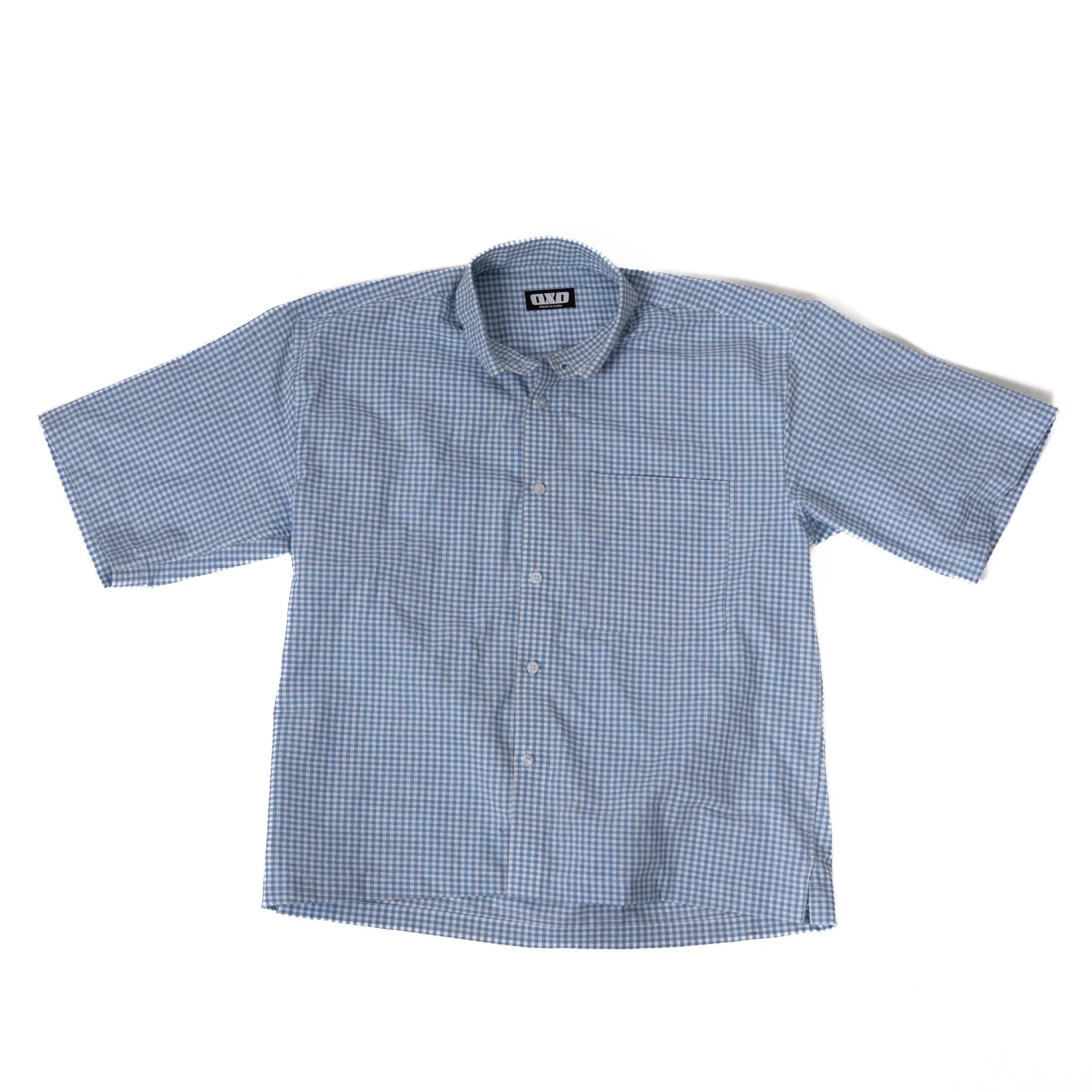 SKY CHECK SHIRT - dxdstudios