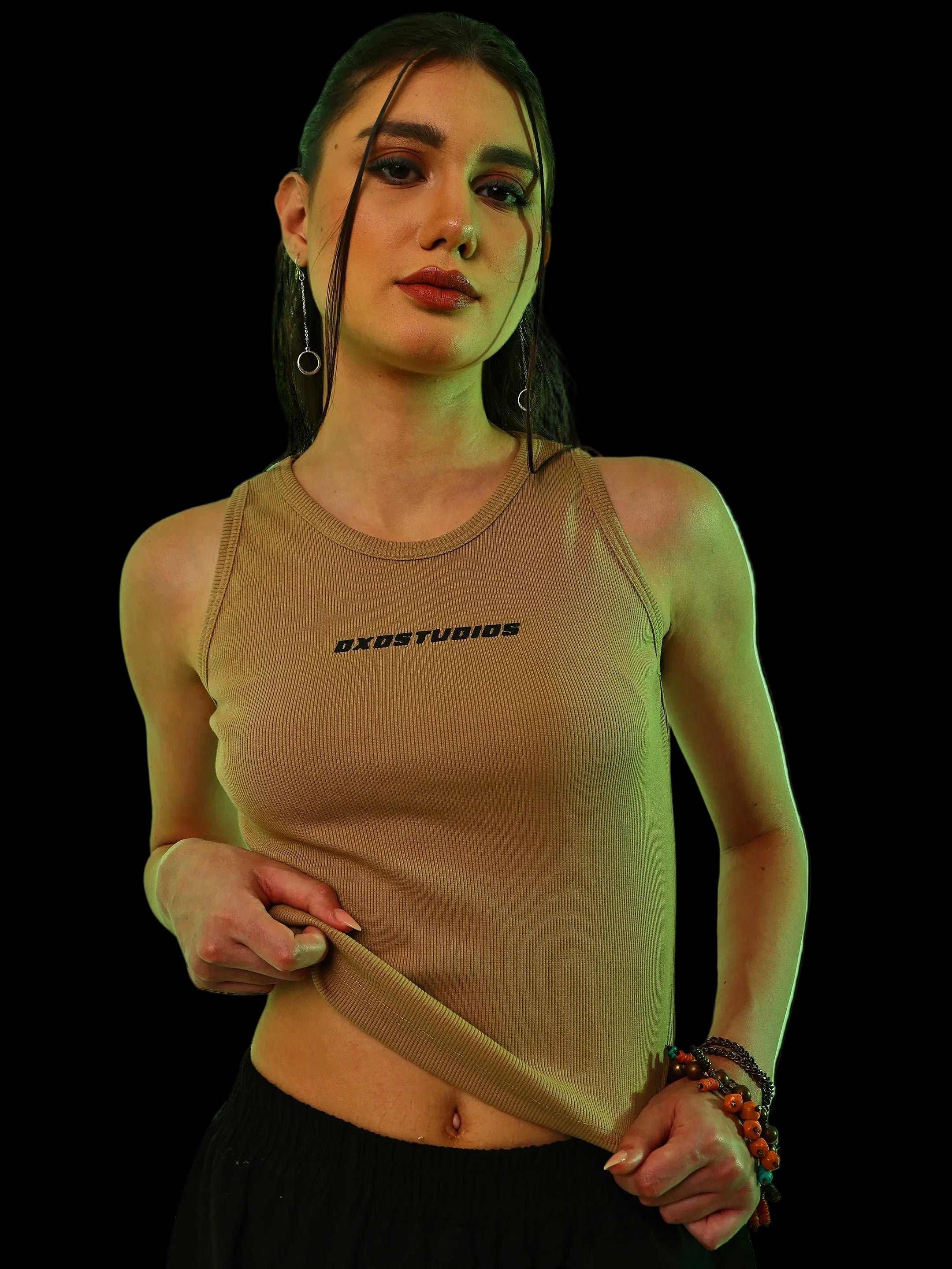 DXD Studios Essential Tank Top, ribbed cotton, image 9