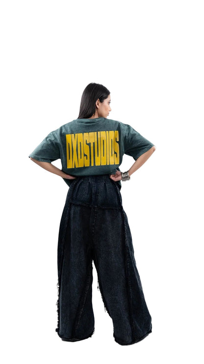 5 STAR GREEN HERITAGE WASH T SHIRT - dxdstudios