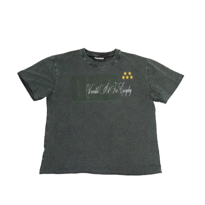 5 STAR GREEN HERITAGE WASH T SHIRT - dxdstudios