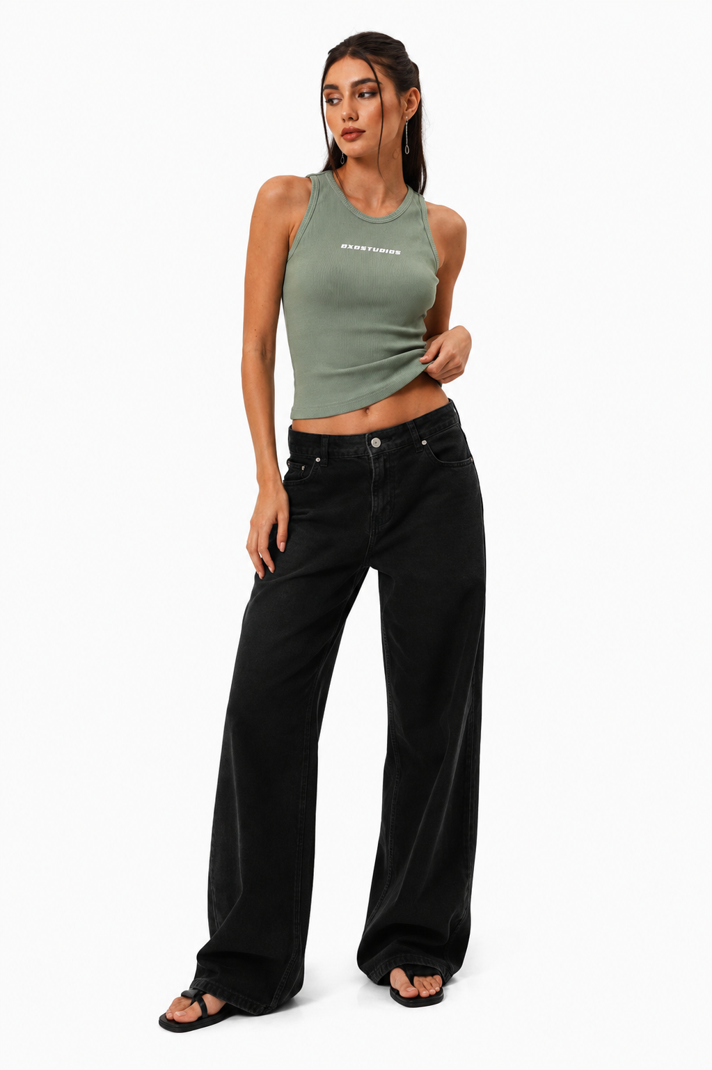 Essential Tank Top - Sage Green