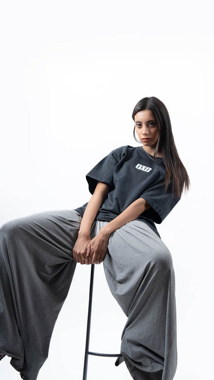 CORE IDENTITY BLACK WASH T - SHIRT - dxdstudios