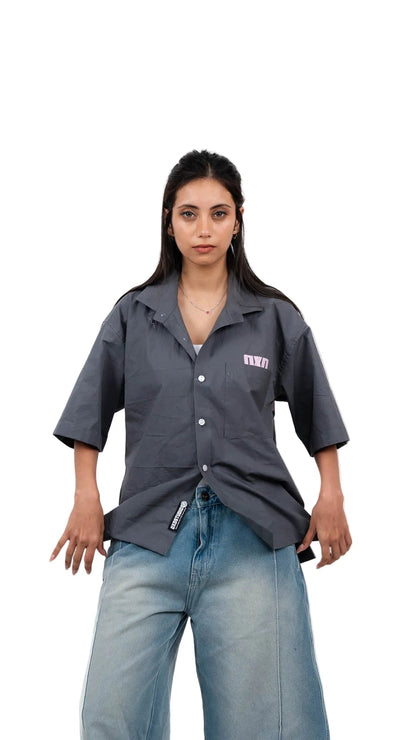 ESSENTIAL CHARCOAL SHIRT - dxdstudios