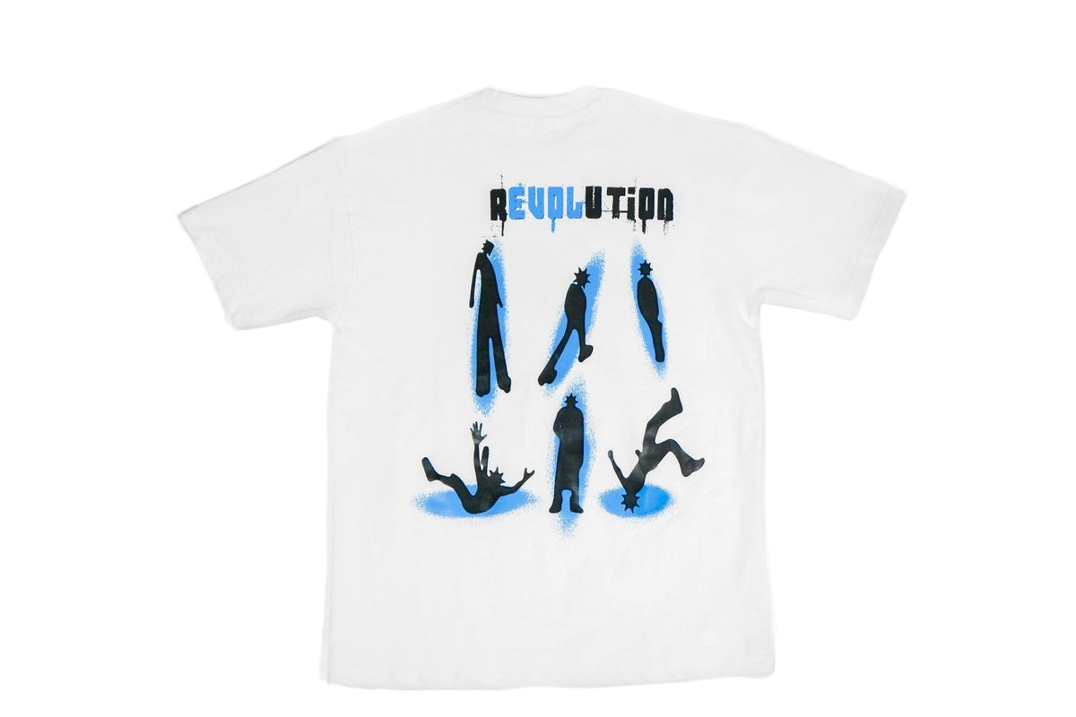REVOLUTION WHITE T - SHIRT - dxdstudios