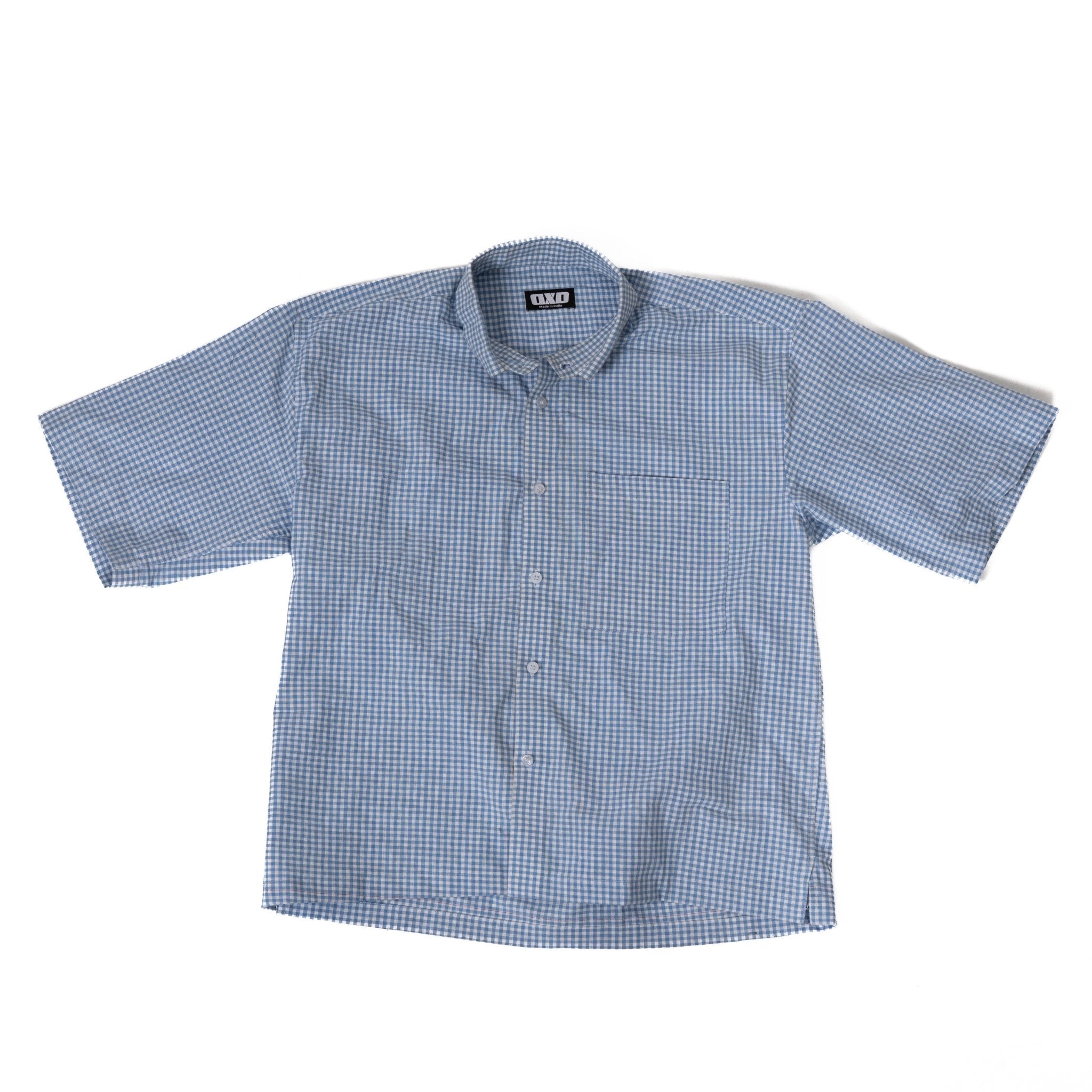 SKY CHECK SHIRT - dxdstudios